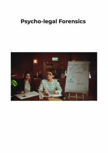 Psycho-Legal Forensics (PLF)